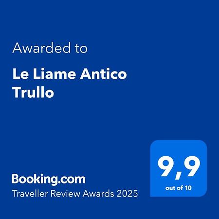 Le Liame Antico Trullo Villa Gagliano del Capo Eksteriør billede